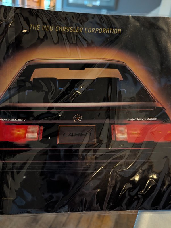 Chrysler Laser Brochure