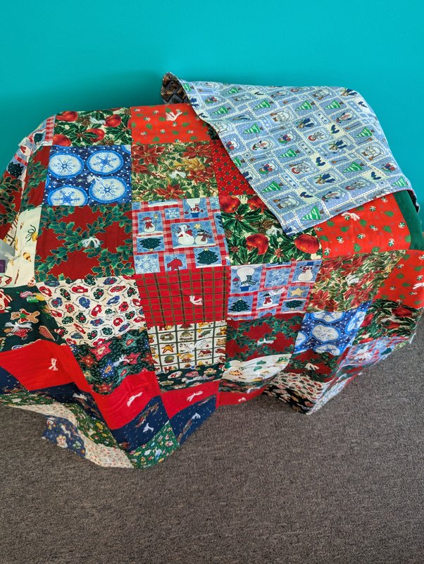 Christmas Patchwork Memories Quilt