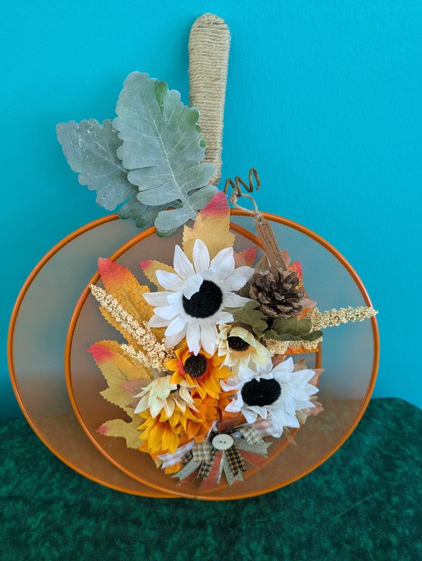 Autumn Sunflower Harvest Wall Decor 🍂