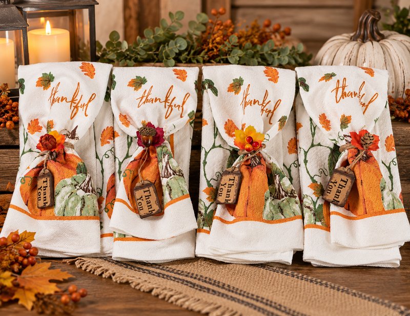 Hostess Thanksgiving Towels