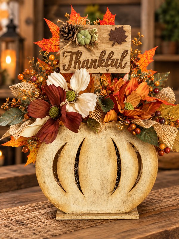 Thankful table display