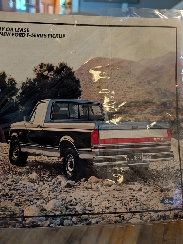 1987 Ford  F Series Pickup Brochure