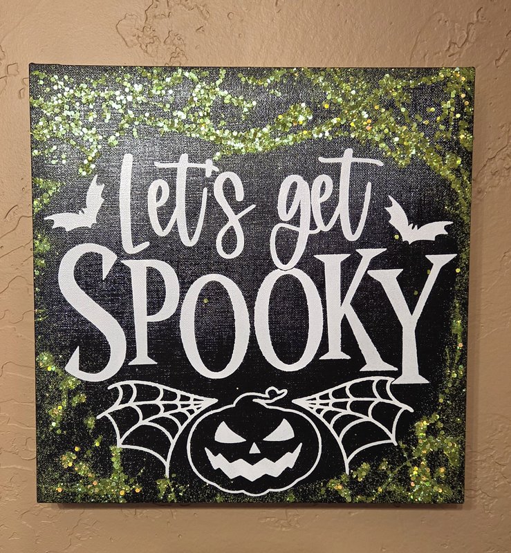 Let's Get Spooky Canvas
