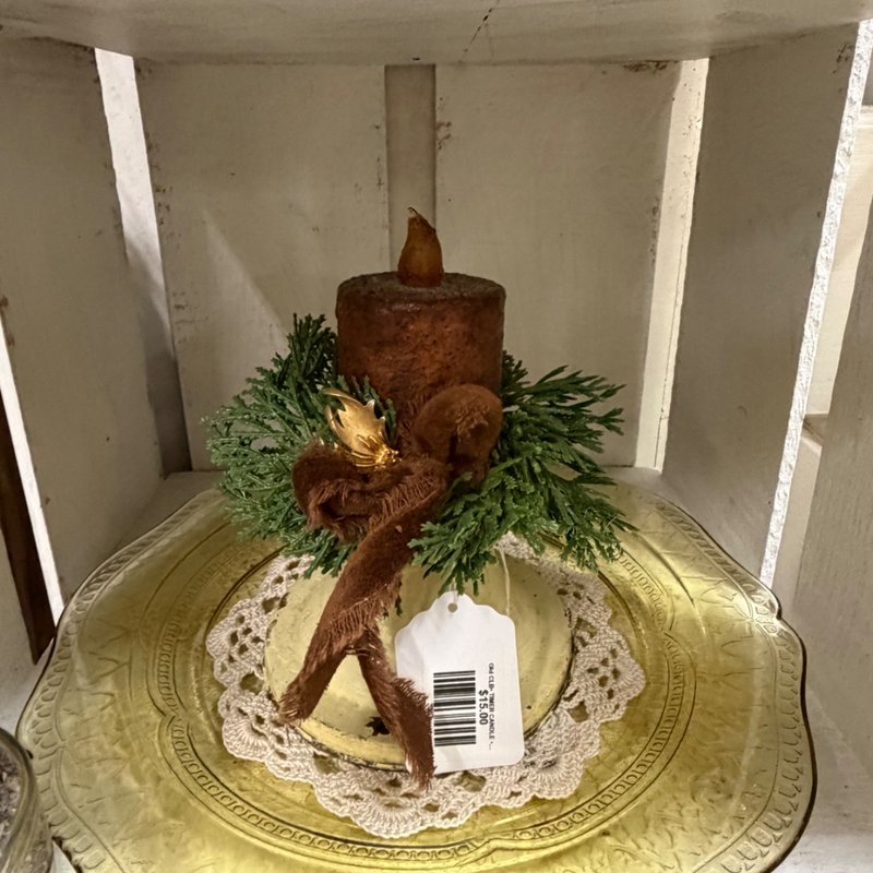 Old CLB• TIMER CANDLE • Decor