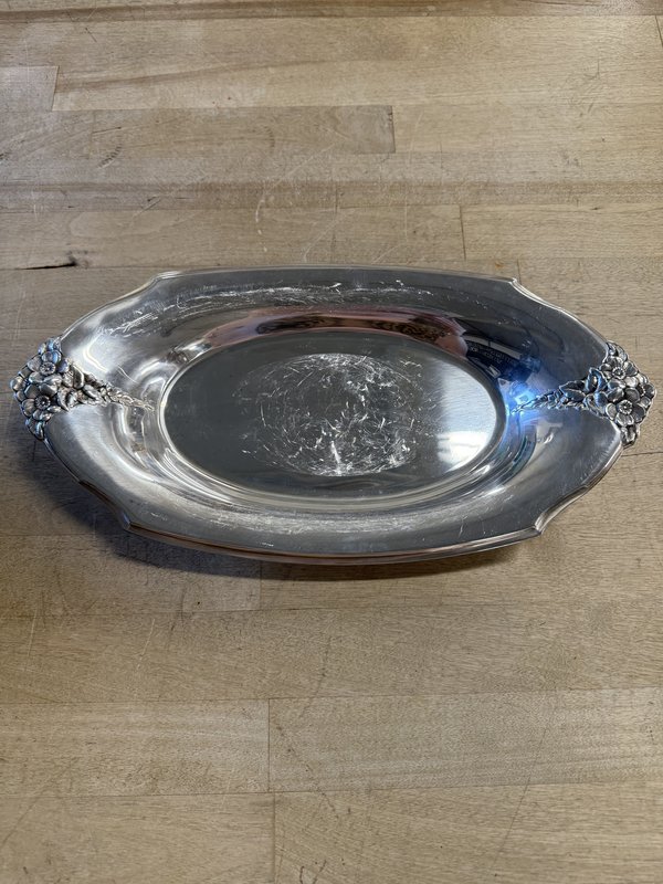 Silverplate Bread Tray