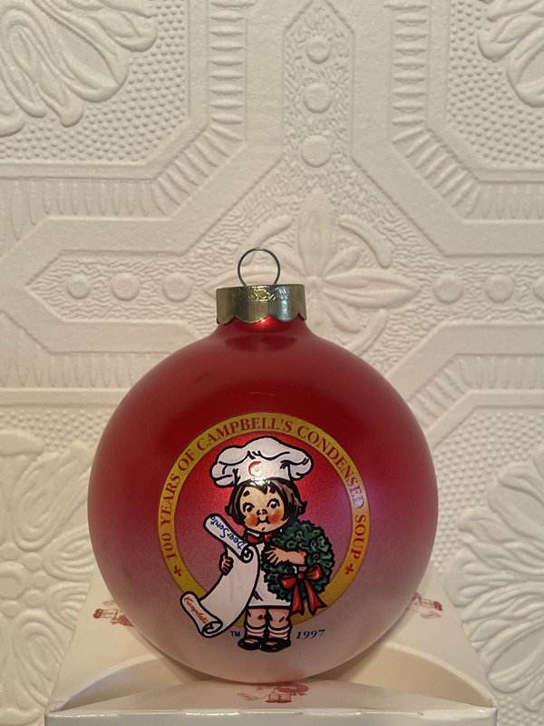 1997 Campbell's Soup 100th Anniversary Ornament