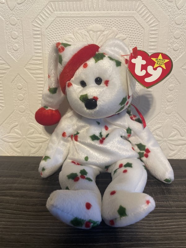 1998 Holiday Teddy Ty Beanie Baby