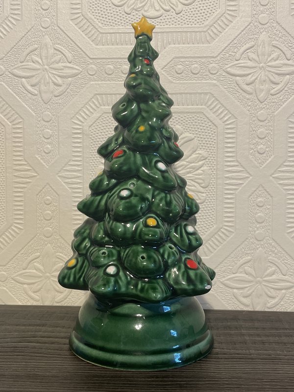 Avon Ceramic Appetizer Christmas Tree