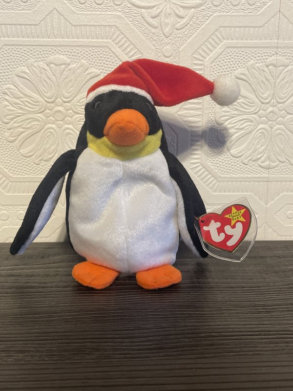 Zero Ty Beanie Baby Holiday Penguin