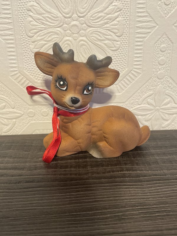 Vintage Reindeer Figurine