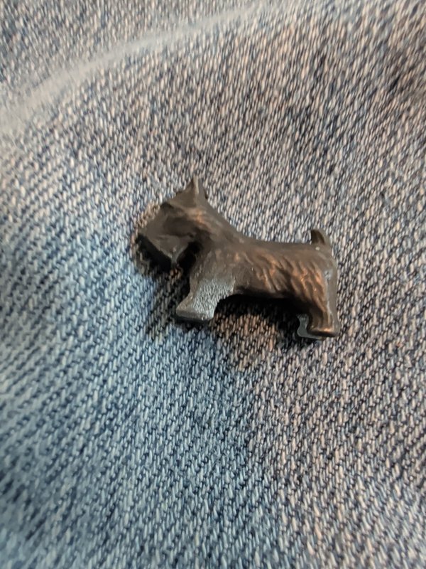 1946 Dog Monopoly Game Piece