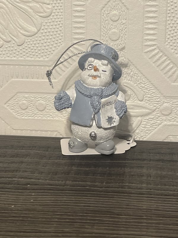 Snow Buddies Ornament - Monocle