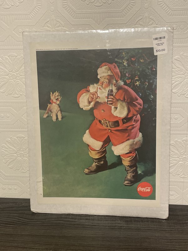 Vintage Coca-Cola Santa Claus Ad