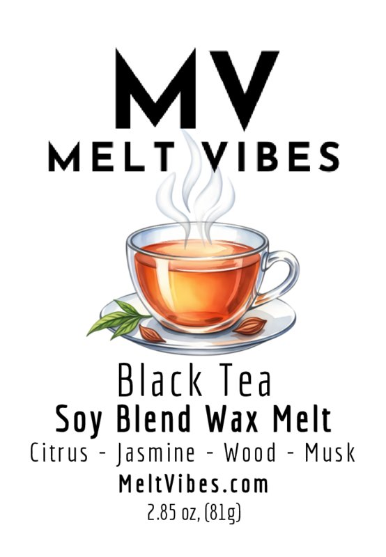 Black Tea Wax Melt Clamshell