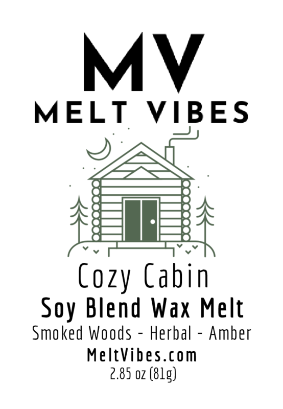 Cozy Cabin Wax Melt Clamshell