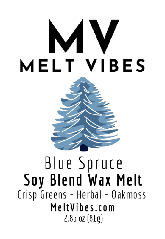 Blue Spruce Wax Melt Clamshell