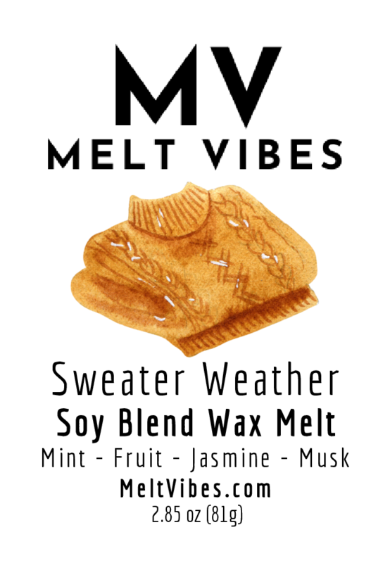 Sweater Weather Wax Melt Clamshell