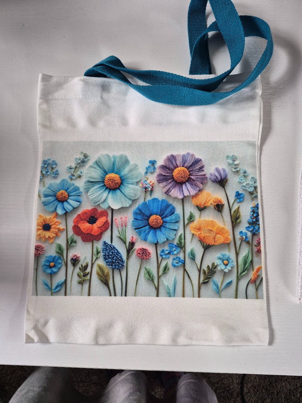 Flower tote bag Booth 64